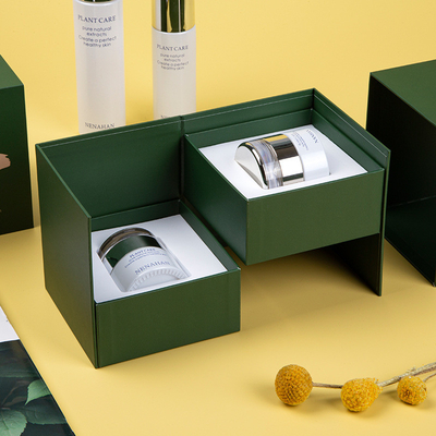 Rigid Cosmetic Packaging Boxes Custom Paperboard Square Skin Care Packaging Boxes
