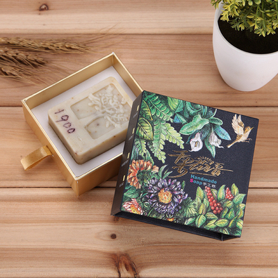 Soap Gift Packaging Boxes Pull Outer Drawer Box Customization