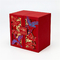 Customized high-end double-door New Year gift box Red Spring Festival paper box Customized