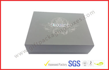 Rigid Luxury Gift Boxes With Foil Lid And Base Matt Lamination