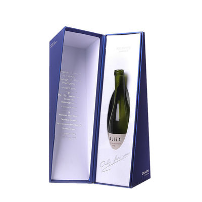 علبة النبيذ ذات الشكل المميز علبة الغلاف الصلب للنبيذ الأحمر