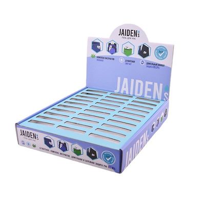 منصة عرض PDQ مخصصة مربع عرض سطح المكتب المموجة منصة عرض سوبر ماركت مخصصة